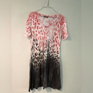 David Cline Womens Multicolor Casual Dress